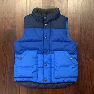 GAP fleece lined vest, boys 4T